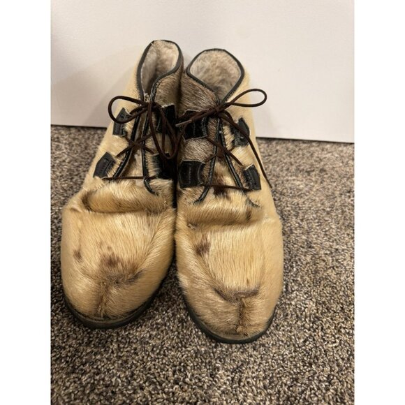 Vintage Bondo Seal Skin Boots Size 8 - Picture 2 of 7
